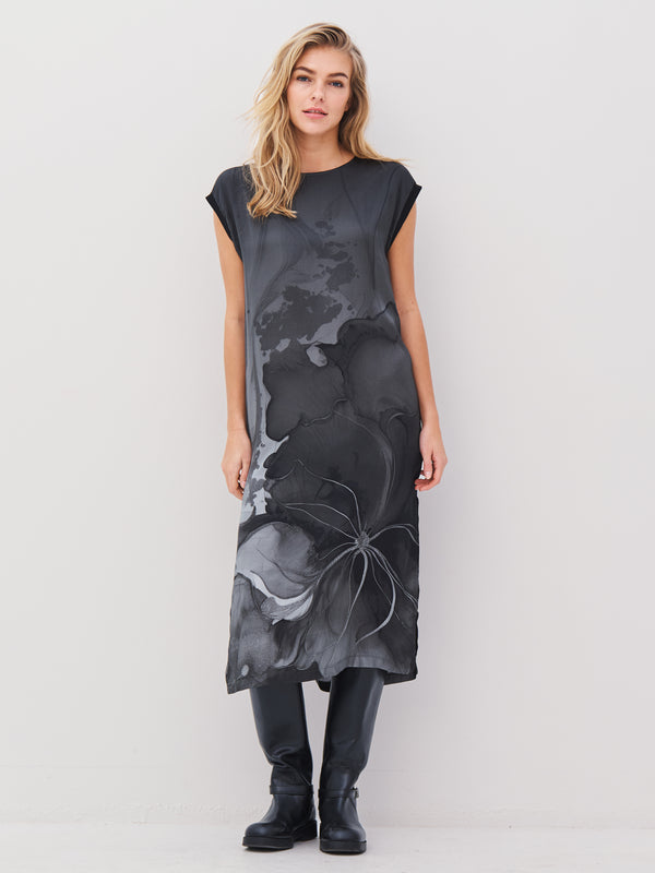 NÜ ABBI dress Dresses 901 Grey mix