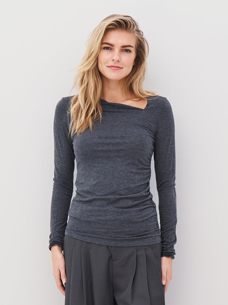 NÜ ADELE tee Tops and T-shirts 901 Grey
