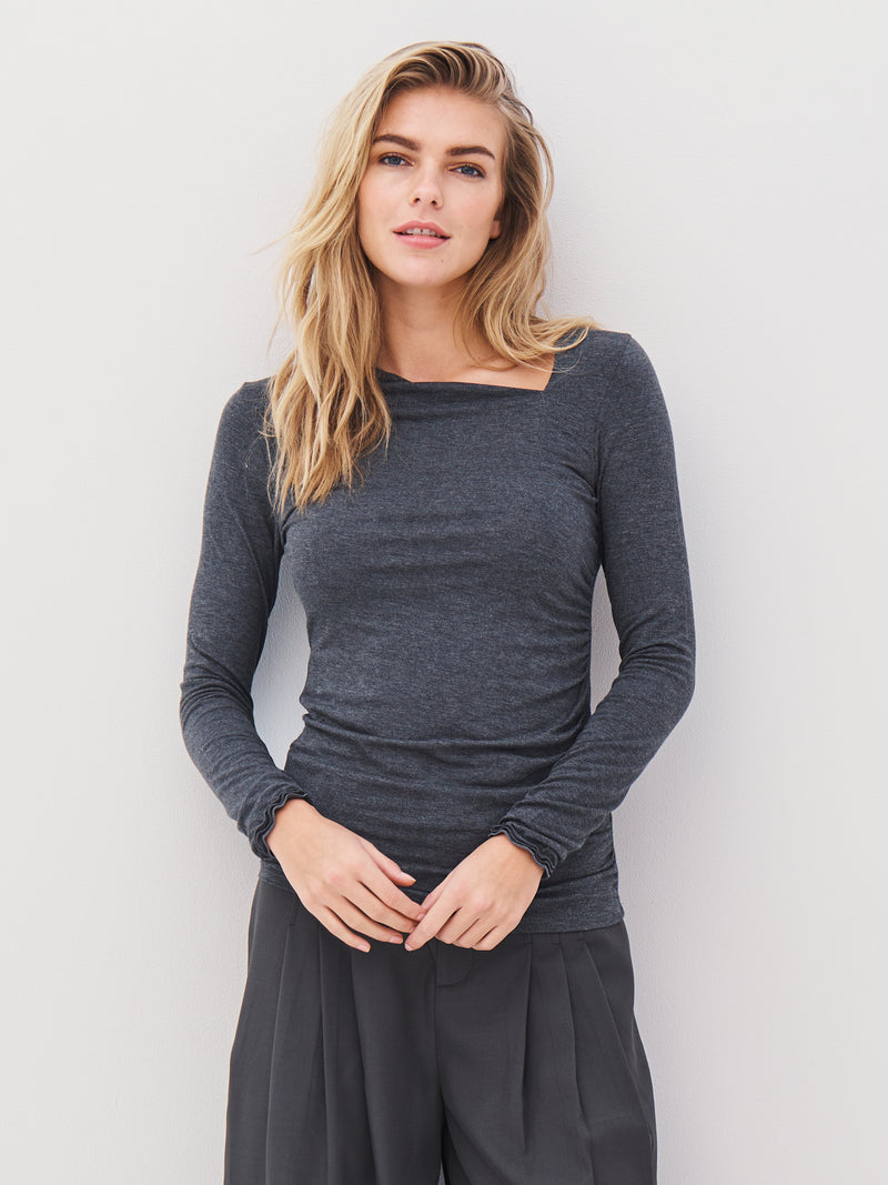 NÜ ADELE tee Tops and T-shirts 901 Grey