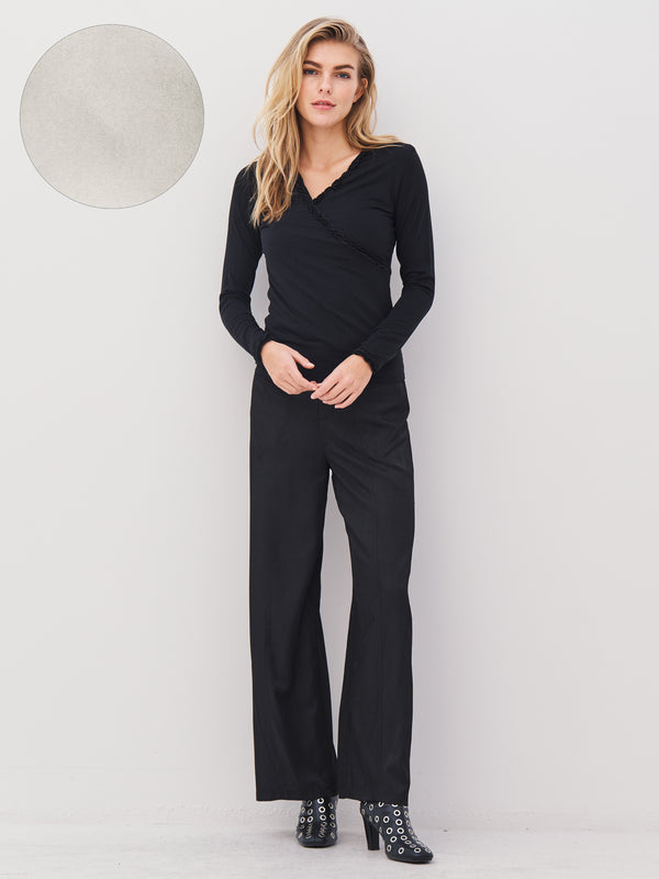 NÜ ADELE wrap tee Tops and T-shirts 112 Bone