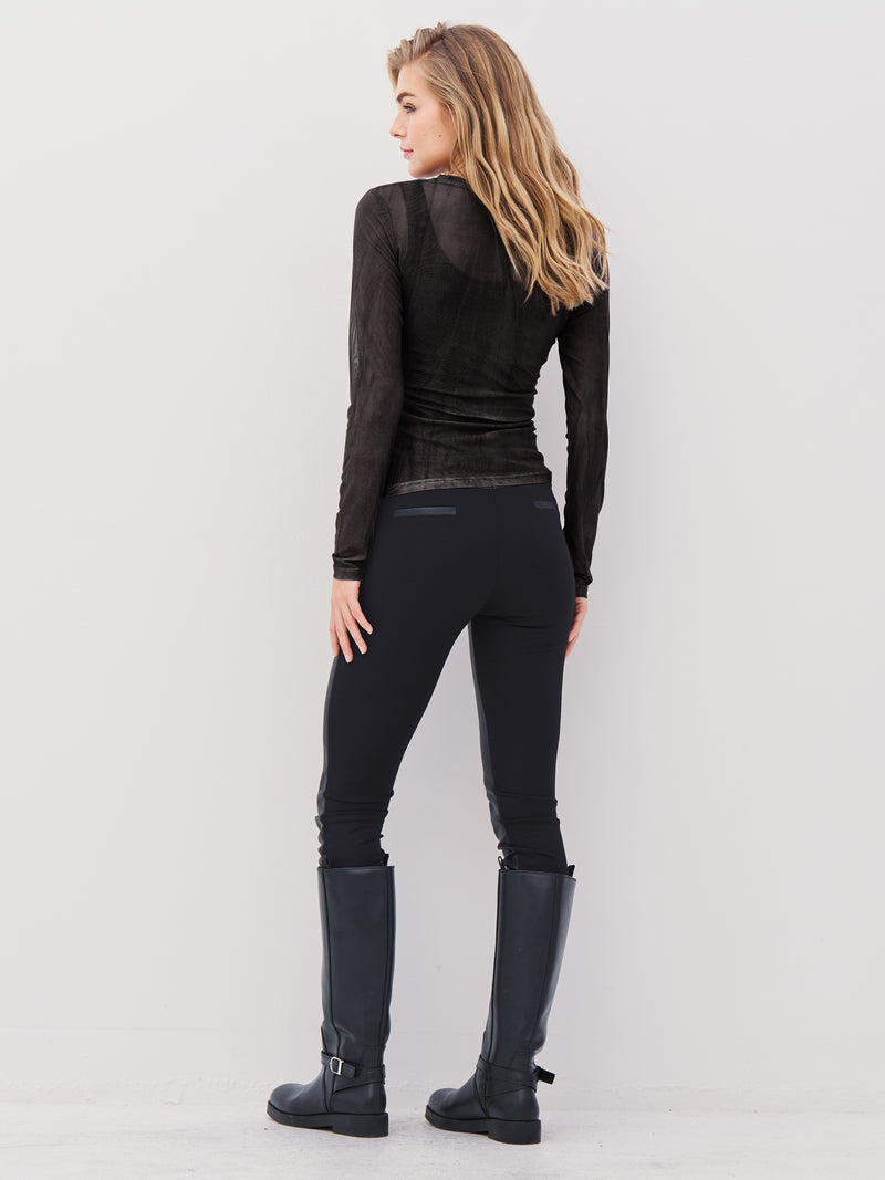 NÜ AGNA blouse Blouses 000 Solid black