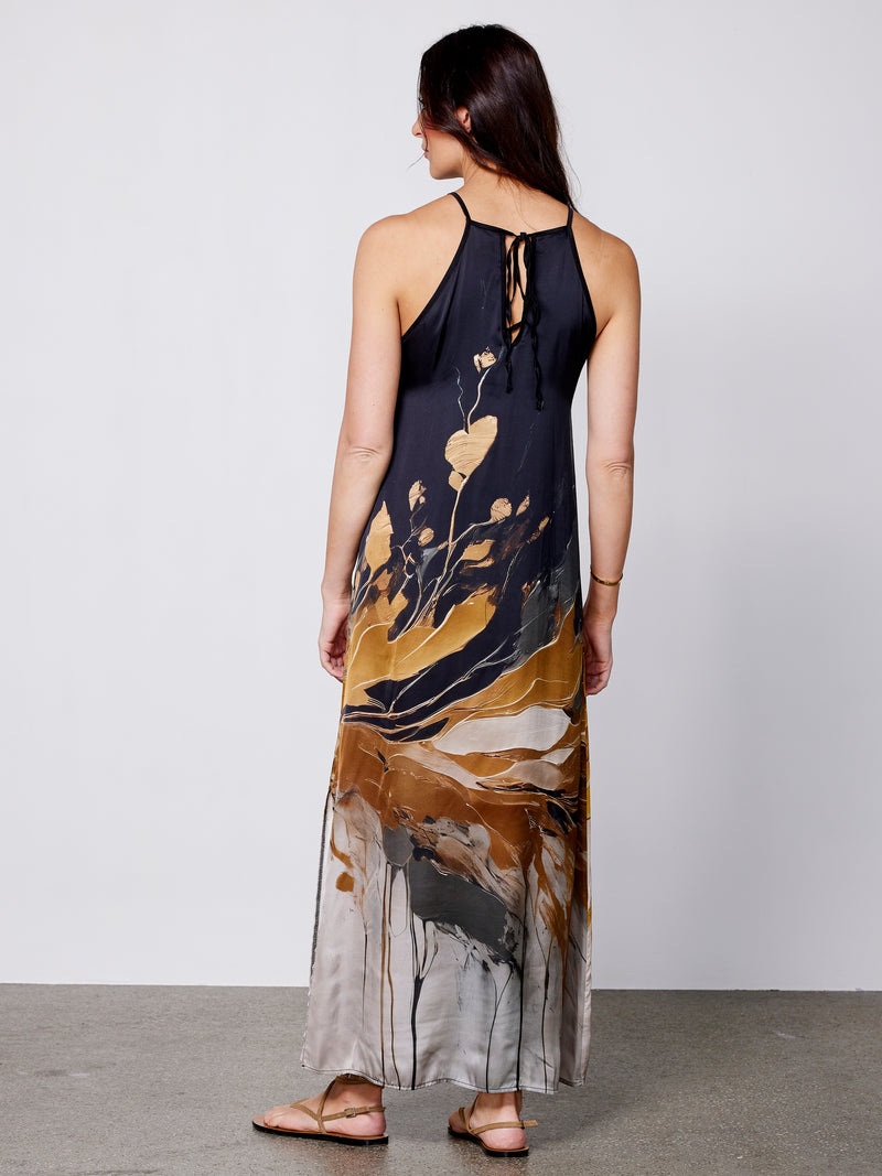 NÜ AIA strap dress Dresses 520 Yellow mix