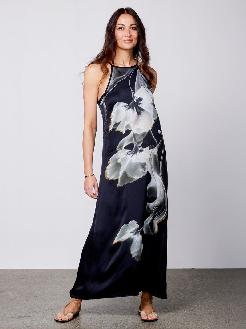 NÜ AIA strap dress Dresses Black mix