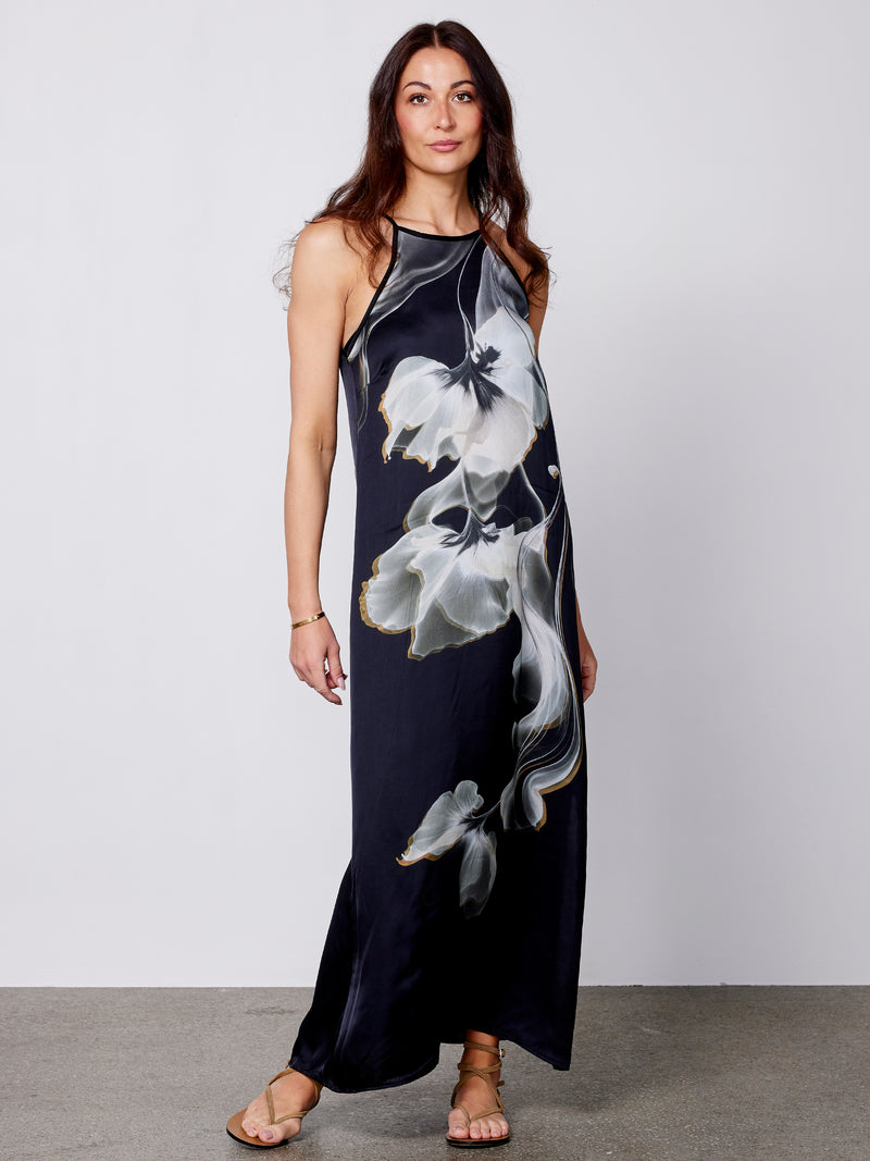 NÜ AIA strap dress Dresses Black mix