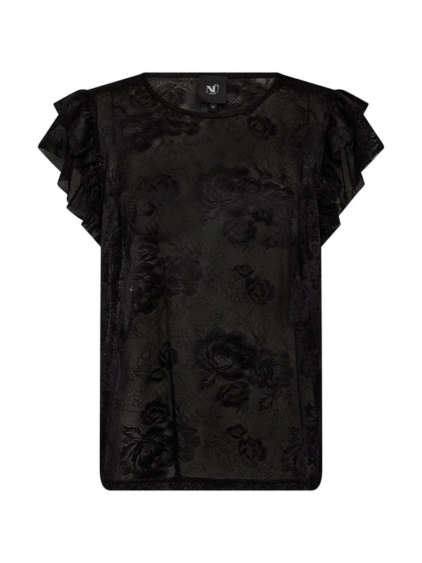 NÜ ALEC top Tops and T-shirts Black
