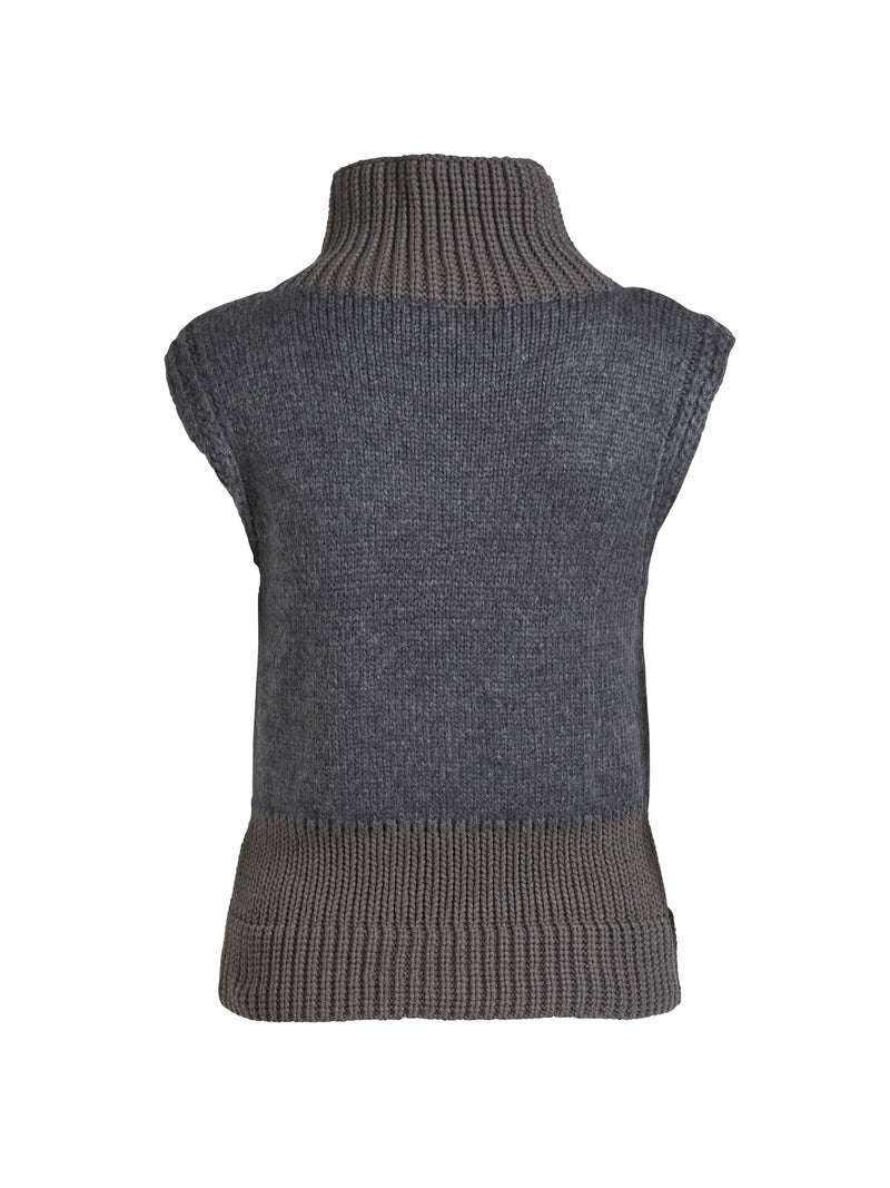 NÜ ALEXA knit top Tops and T-shirts 901 Grey
