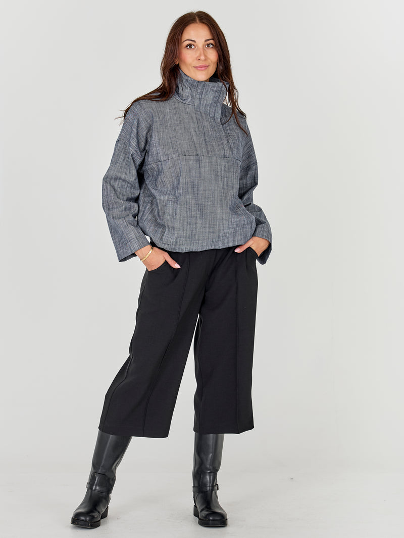 NÜ ALINA Culotte Trousers Trousers Black