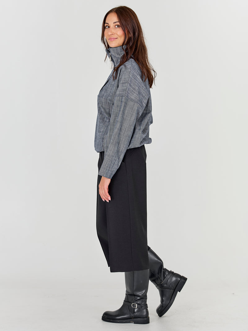 NÜ ALINA Culotte Trousers Trousers Black