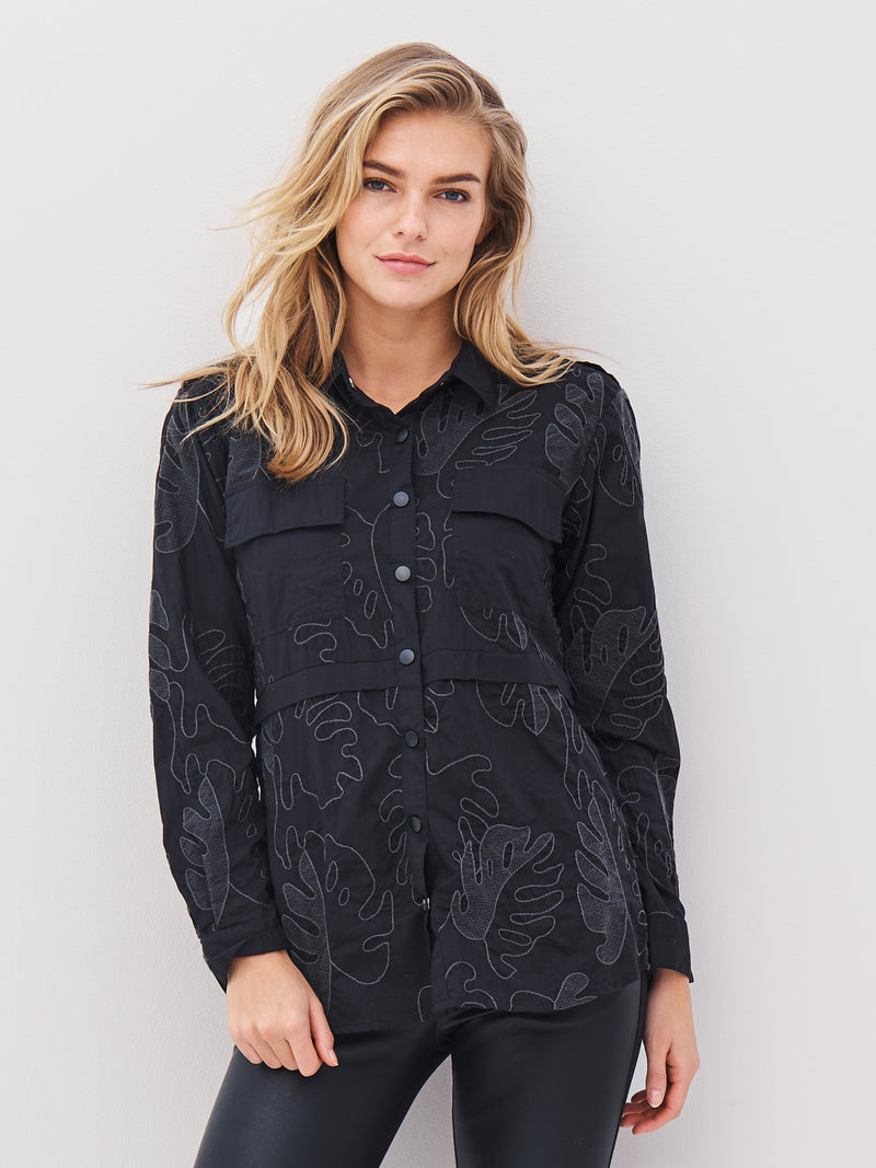 NÜ ALLIE shirt Shirts Black mix