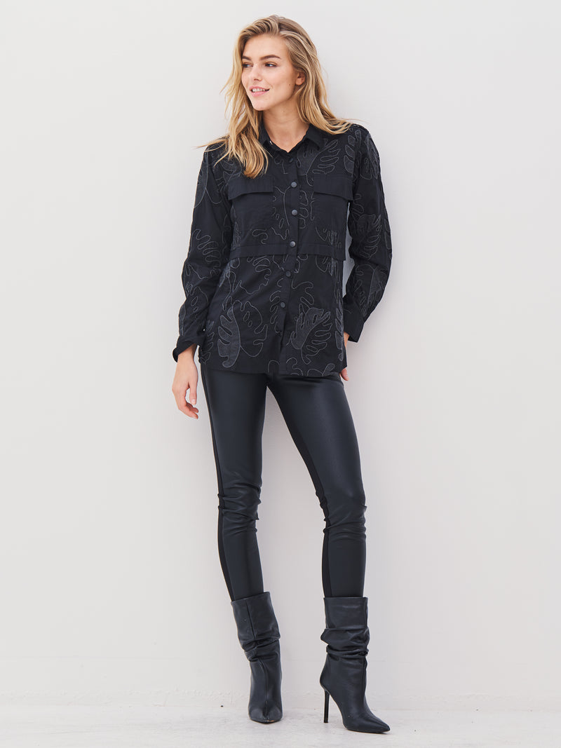 NÜ ALLIE shirt Shirts Black mix
