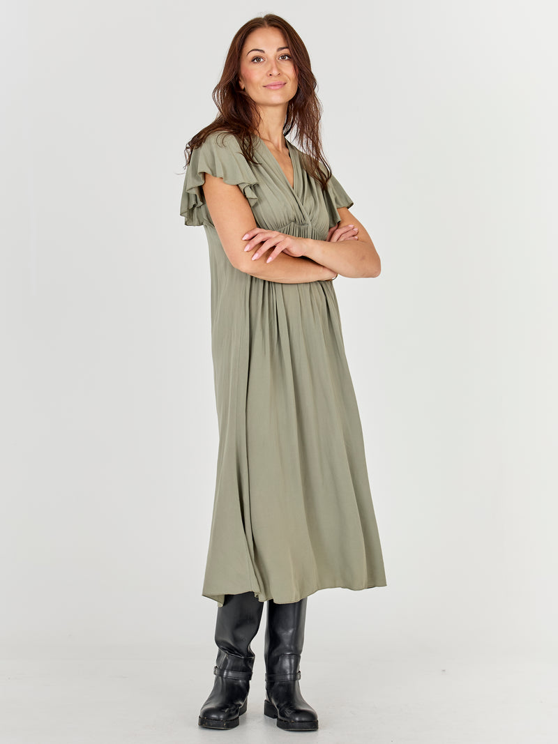NÜ ANA Dress Dresses 343 Dust army