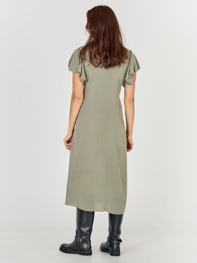 NÜ ANA Dress Dresses 343 Dust army