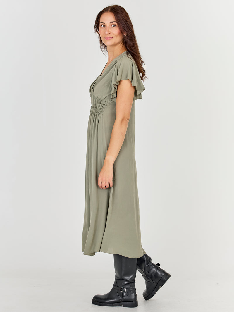 NÜ ANA Dress Dresses 343 Dust army