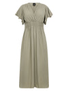 NÜ ANA Dress Dresses 343 Dust army