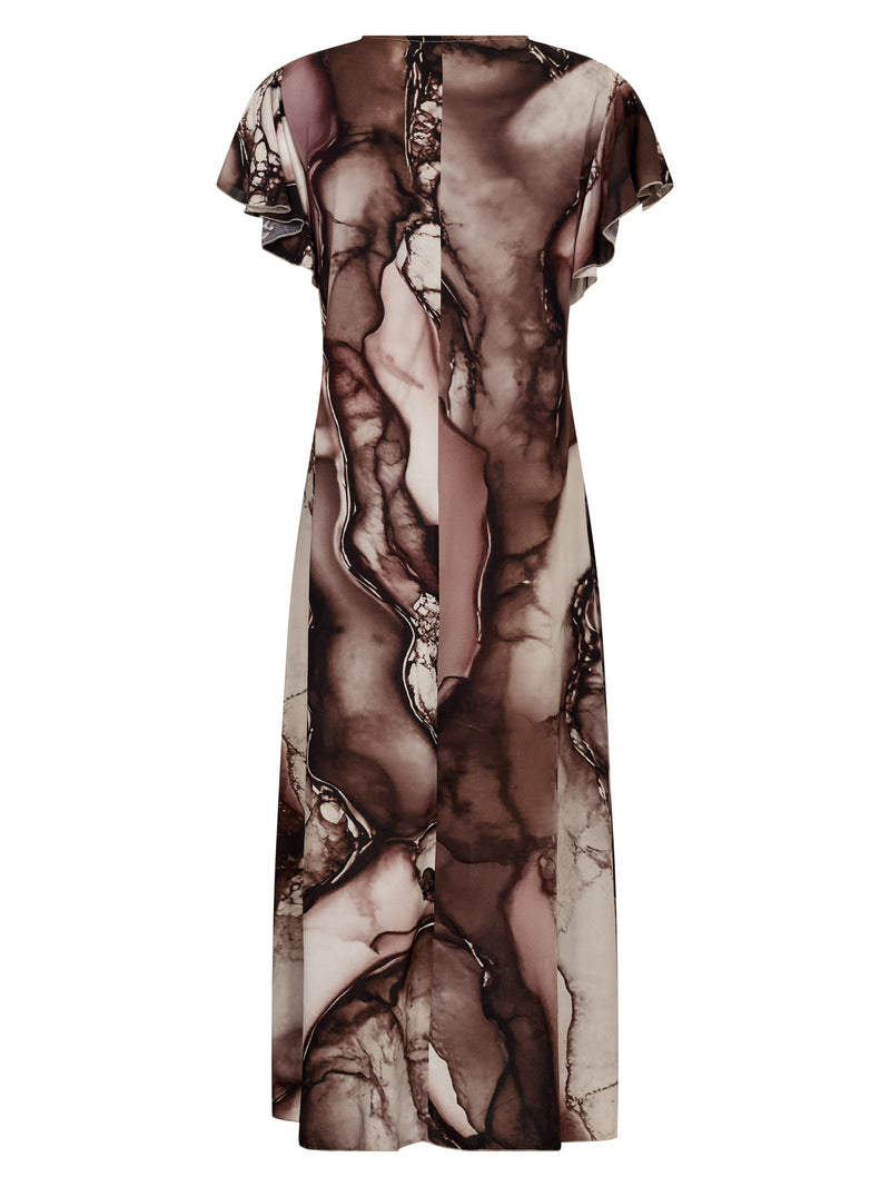 NÜ ANA printed dress Dresses 001 Print