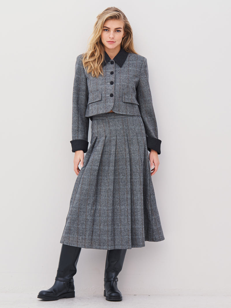 NÜ ANGELA skirt Skirts 901 Grey mix
