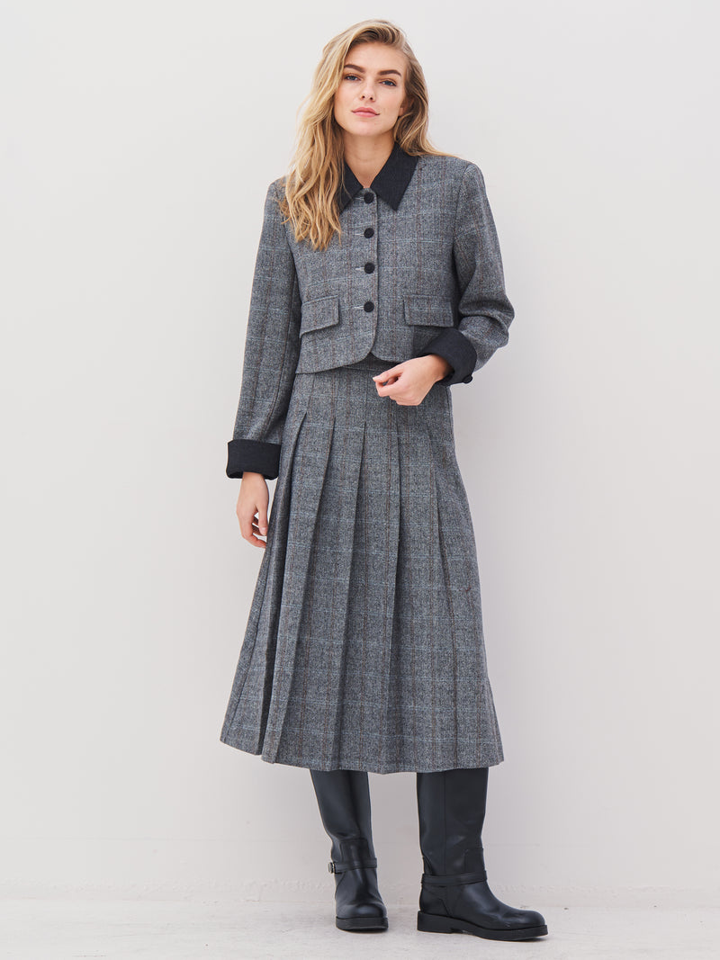 NÜ ANGELA skirt Skirts 901 Grey mix