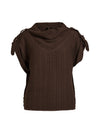 NÜ ANJA knit blouse Blouses 289 Brown Mix