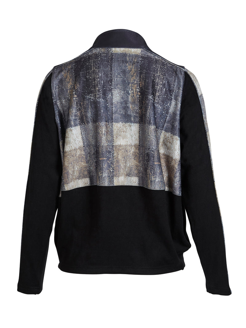 NÜ ANNA blouse Blouses Black mix