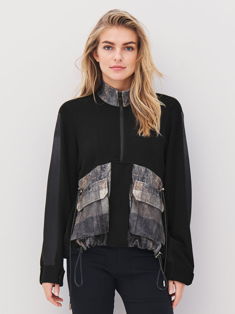 NÜ ANNA jacket Jackets Black mix