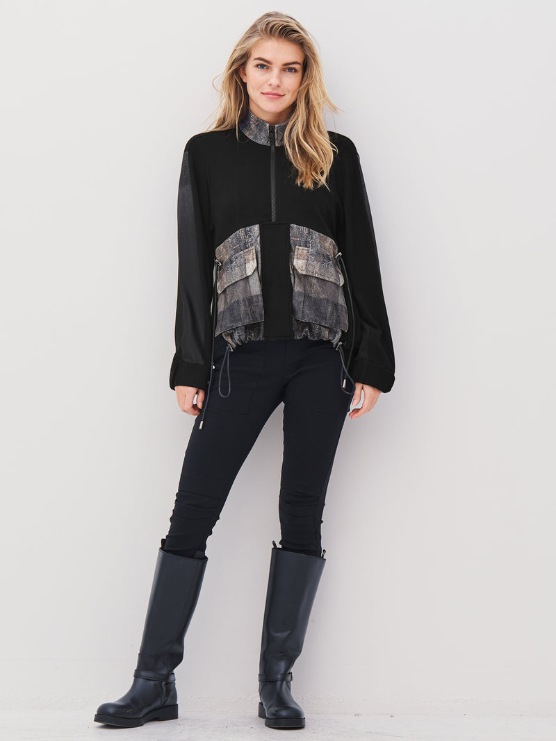 NÜ ANNA jacket Jackets Black mix