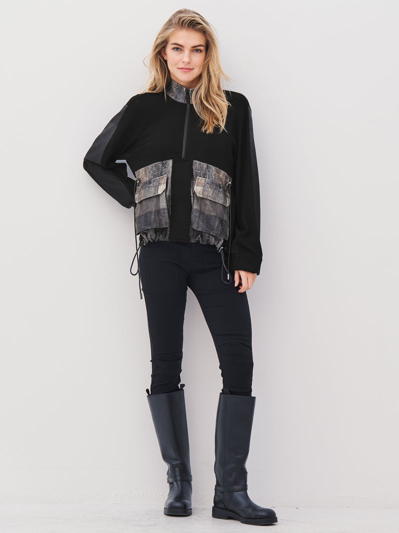NÜ ANNA jacket Jackets Black mix
