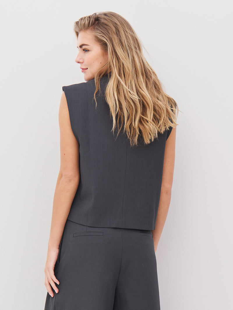 NÜ ARIEL vest Vests 901 Grey