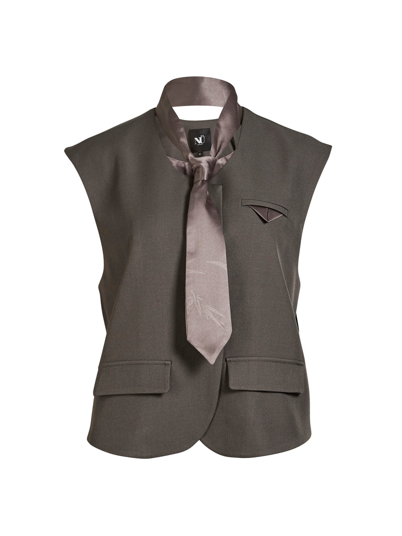 NÜ ARIEL vest Vests 901 Grey