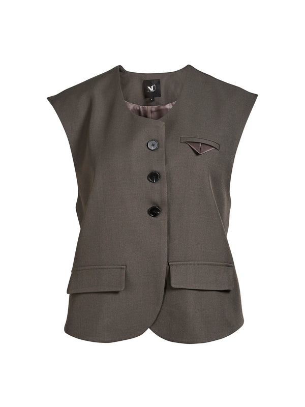 NÜ ARIEL vest Vests 901 Grey
