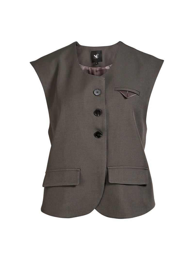 NÜ ARIEL vest Vests 901 Grey