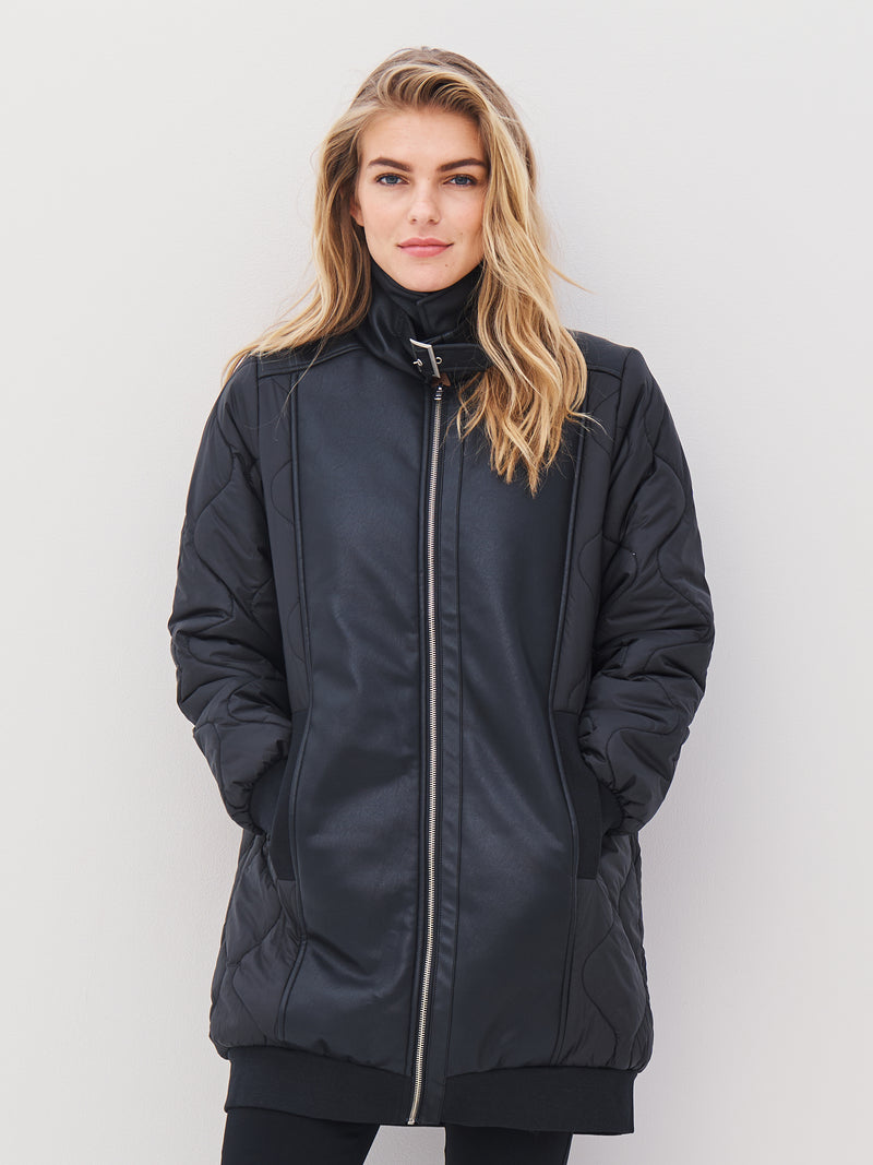 NÜ ARISA long jacket Jackets Black