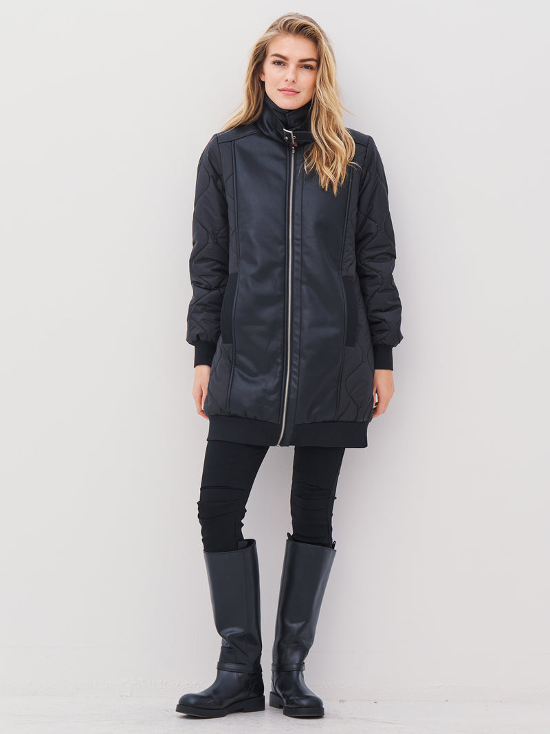 NÜ ARISA long jacket Jackets Black