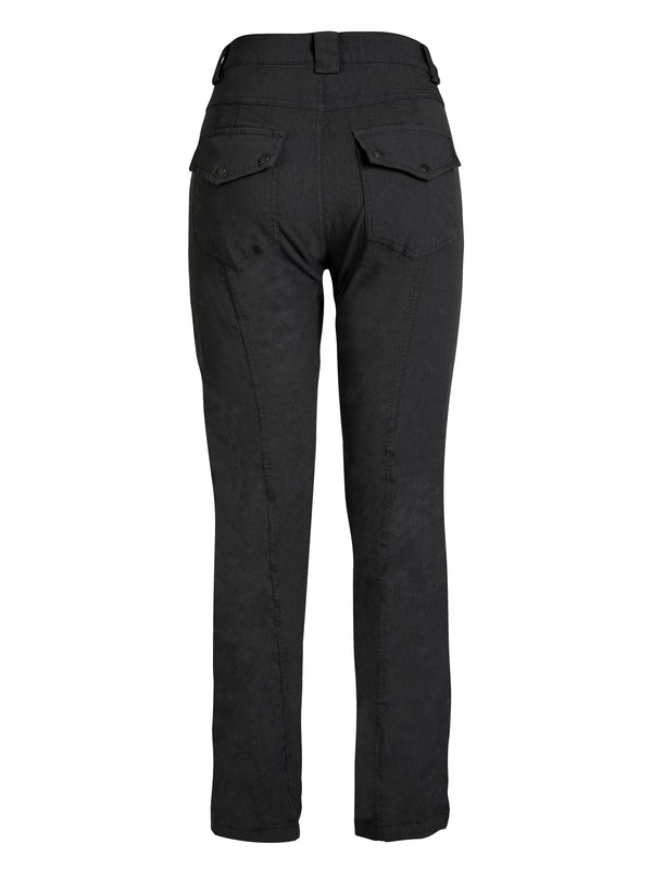 NÜ ASTA trousers Trousers 000 Solid black