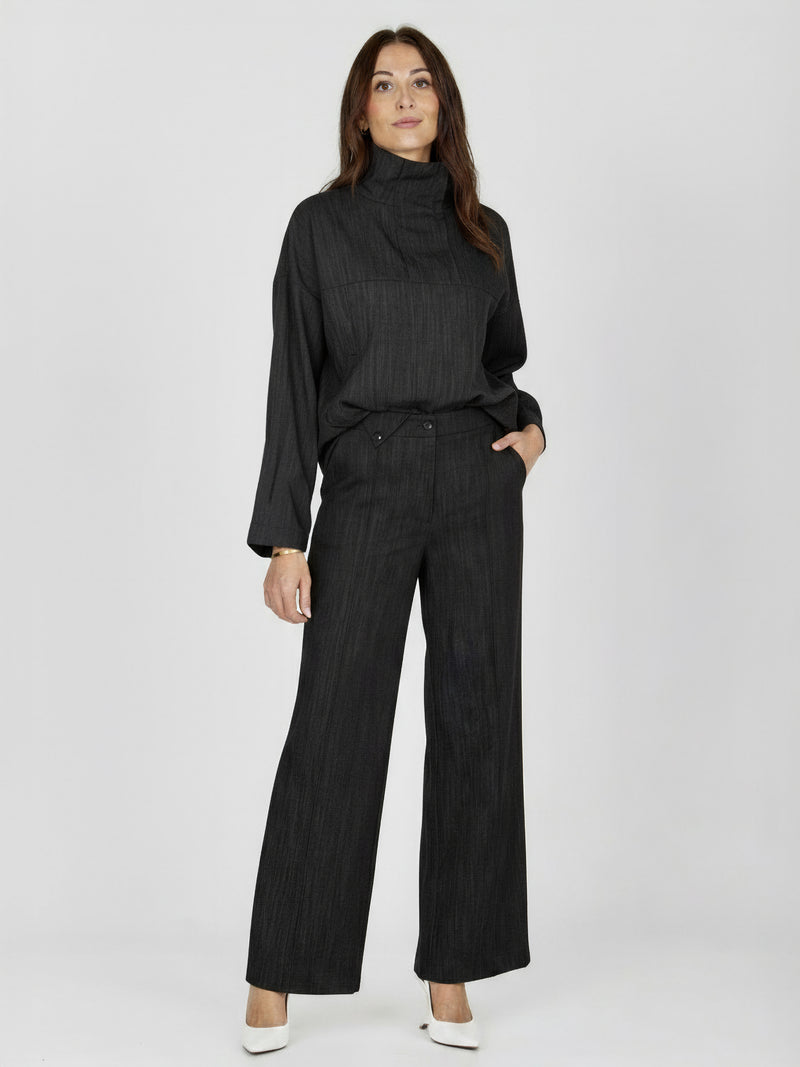 NÜ ASTI Blouse Blouses 006 Black Denim