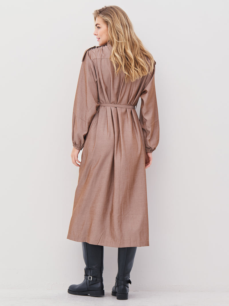 NÜ AVALON dress Dresses 220 Camel