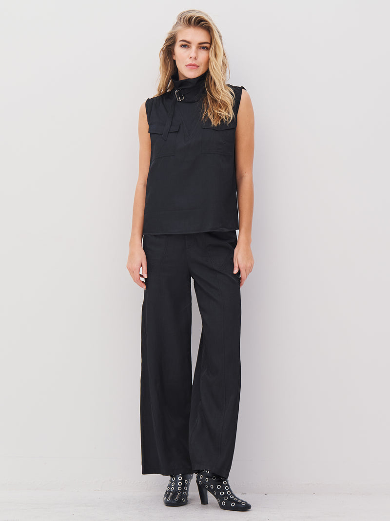 NÜ AVALON top Tops and T-shirts Black