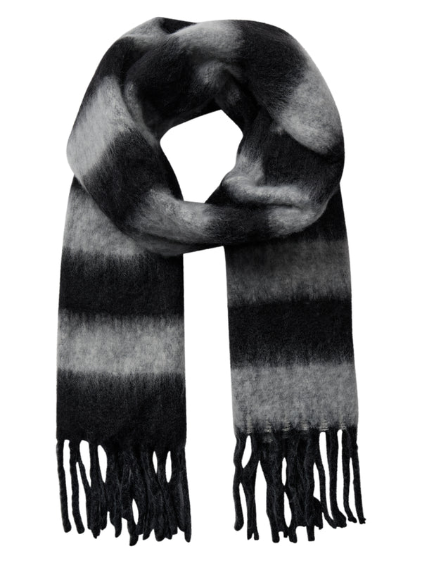 NÜ Aya Scarf Stripe Accessories Black mix