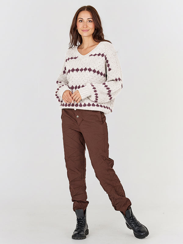 NÜ BANO knit Knit 112 Bone mix