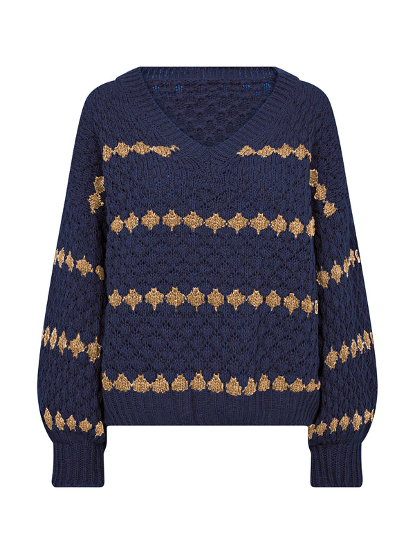 NÜ BANO knit Knit 476 Navy Mix