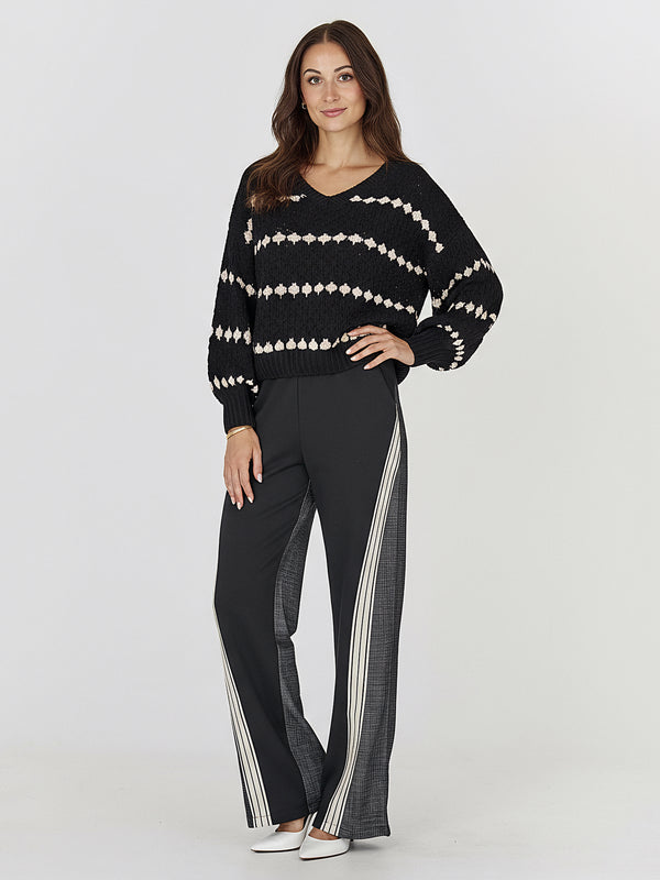 NÜ BANO knit Knit Black mix