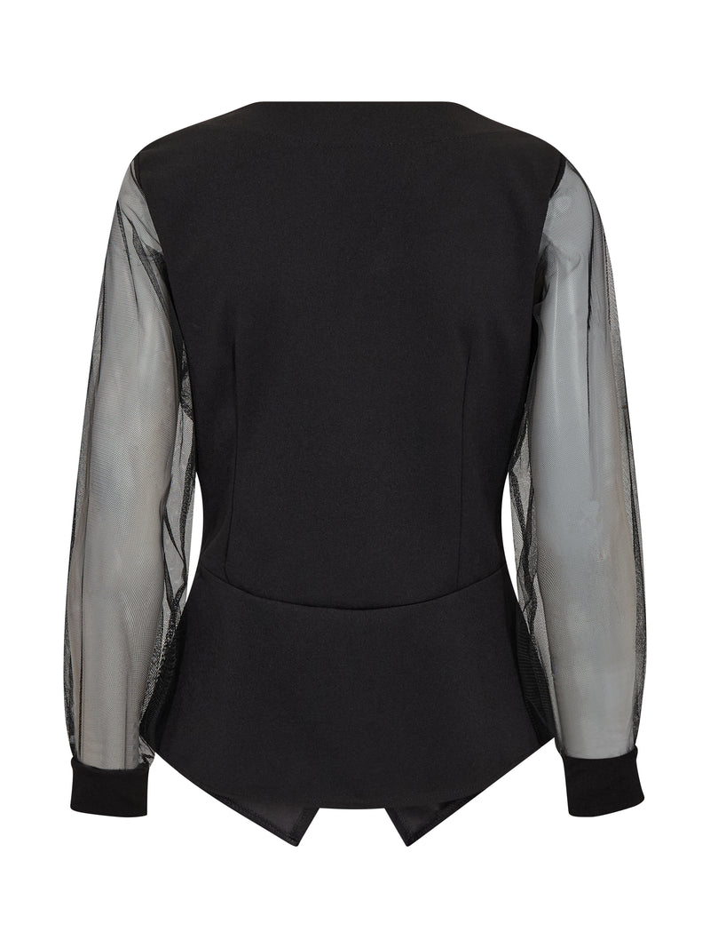 NÜ BAO Blouse Blouses Black