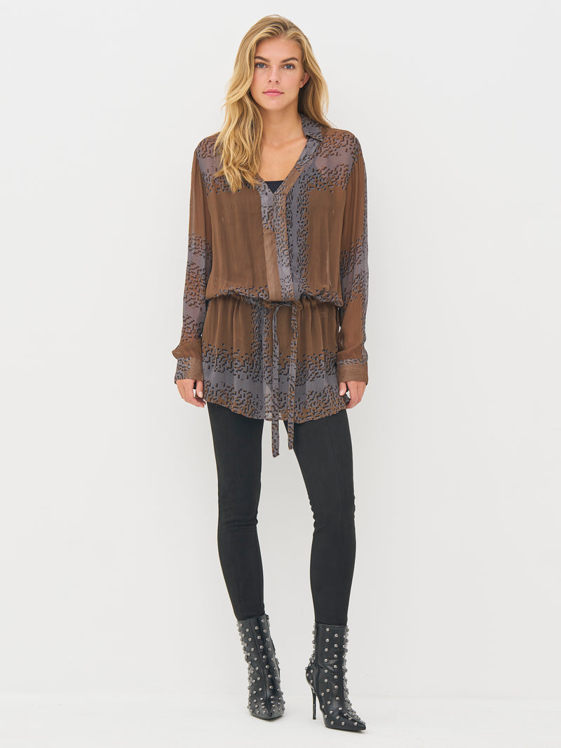 NÜ BIANCA tunic Tunics 294 Dark Earth mix