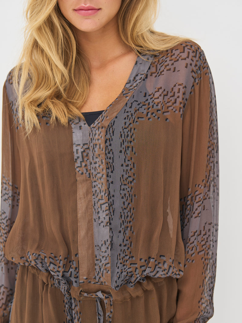 NÜ BIANCA tunic Tunics 294 Dark Earth mix