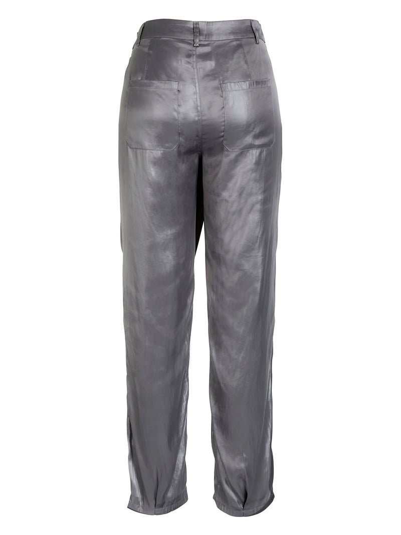 NÜ BOEL trousers Trousers 989 iron grey