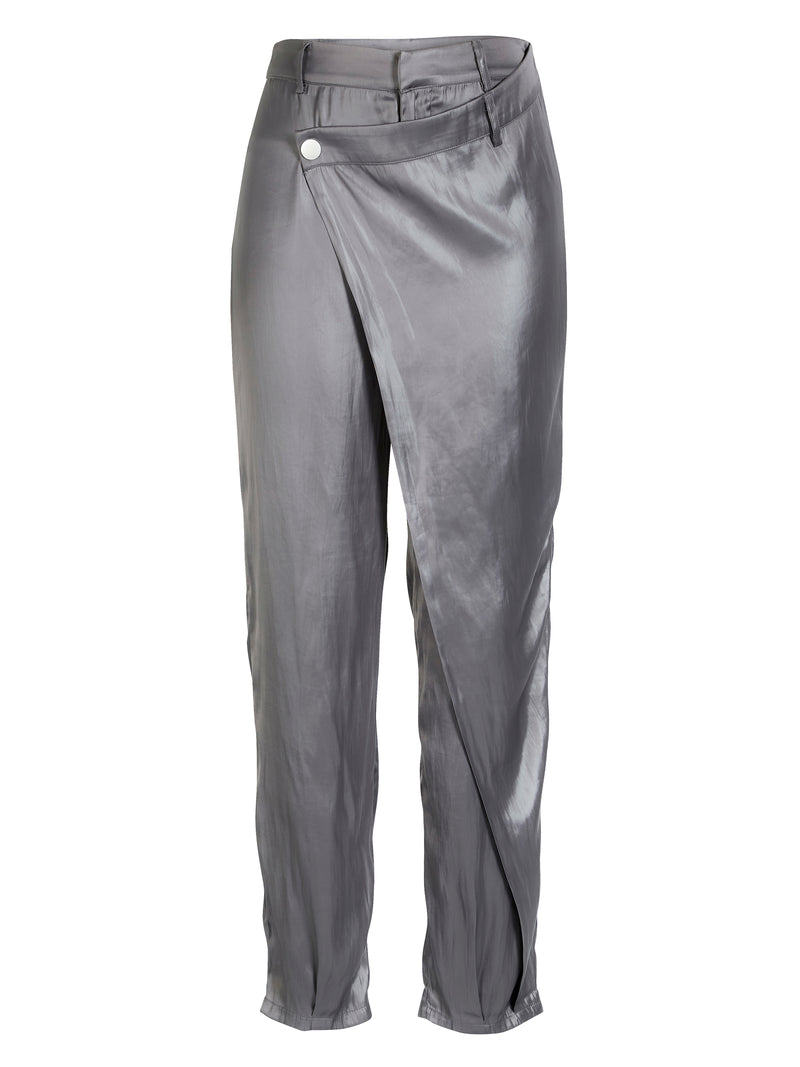 NÜ BOEL trousers Trousers 989 iron grey