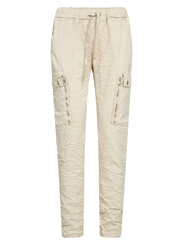 NÜ CARMEN cargo trousers Trousers 112 Bone