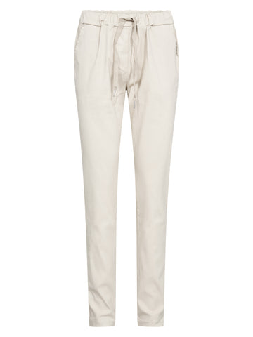 NÜ CARMEN plain trousers Trousers 112 Bone