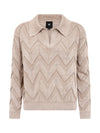 NÜ CAROLINE v-neck knit Blouses 125 Seasand