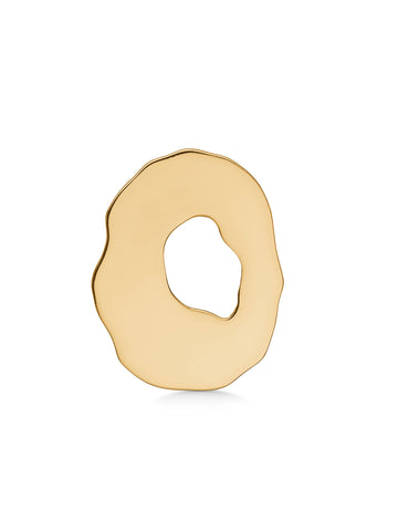 NÜ Cave No. 2 Earring Large Jewellery 011 Gold