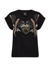 NÜ CLARISSA Tee Tops and T-shirts 590 Marsala mix